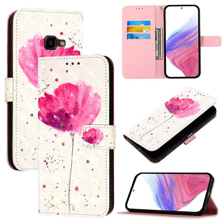 Custodia per telefono in pelle con flip orizzontale con pittura 3D, For Samsung Galaxy XCover7 Pro, For Samsung Galaxy Xcover6 Pro, For Samsung Galaxy Xcover 4s