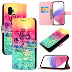 Custodia per telefono in pelle con flip orizzontale con pittura 3D, For Samsung Galaxy XCover7 Pro, For Samsung Galaxy Xcover6 Pro, For Samsung Galaxy Xcover 4s