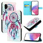 Custodia per telefono in pelle con flip orizzontale con pittura 3D, For Samsung Galaxy XCover7 Pro, For Samsung Galaxy Xcover6 Pro, For Samsung Galaxy Xcover 4s