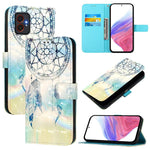 Custodia per telefono in pelle con flip orizzontale con pittura 3D, For Samsung Galaxy XCover7 Pro, For Samsung Galaxy Xcover6 Pro, For Samsung Galaxy Xcover 4s