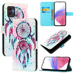 Custodia per telefono in pelle con flip orizzontale con pittura 3D, For Samsung Galaxy XCover7 Pro, For Samsung Galaxy Xcover6 Pro, For Samsung Galaxy Xcover 4s