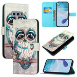 Custodia per telefono in pelle con flip orizzontale con pittura 3D, For Samsung Galaxy S24 FE 5G, For Samsung Galaxy S10e, For Samsung Galaxy S10+