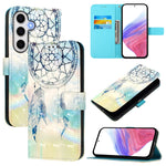 Custodia per telefono in pelle con flip orizzontale con pittura 3D, For Samsung Galaxy S24 FE 5G, For Samsung Galaxy S10e, For Samsung Galaxy S10+