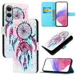 Custodia per telefono in pelle con flip orizzontale con pittura 3D, For Galaxy S26 FE 5G, For Samsung Galaxy S26+ 5G, For Samsung Galaxy S25 Edge 5G
