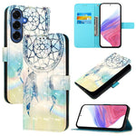 Custodia per telefono in pelle con flip orizzontale con pittura 3D, For Galaxy S26 FE 5G, For Samsung Galaxy S26+ 5G, For Samsung Galaxy S25 Edge 5G