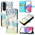 Custodia per telefono in pelle con flip orizzontale con pittura 3D, For Galaxy S26 FE 5G, For Samsung Galaxy S26+ 5G, For Samsung Galaxy S25 Edge 5G