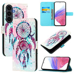 Custodia per telefono in pelle con flip orizzontale con pittura 3D, For Galaxy S26 FE 5G, For Samsung Galaxy S26+ 5G, For Samsung Galaxy S25 Edge 5G