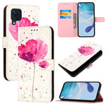 Custodia per telefono in pelle con flip orizzontale con pittura 3D, For Samsung Galaxy M33 5G Global, For Samsung Galaxy M52 5G, For Samsung Galaxy M32 4G Global / M22