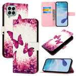 Custodia per telefono in pelle con flip orizzontale con pittura 3D, For Samsung Galaxy M33 5G Global, For Samsung Galaxy M52 5G, For Samsung Galaxy M32 4G Global / M22