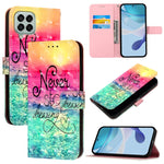 Custodia per telefono in pelle con flip orizzontale con pittura 3D, For Samsung Galaxy M33 5G Global, For Samsung Galaxy M52 5G, For Samsung Galaxy M32 4G Global / M22