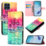 Custodia per telefono in pelle con flip orizzontale con pittura 3D, For Samsung Galaxy M54 5G Global / F54 5G, For Samsung Galaxy M14 5G Global, For Samsung Galaxy M53 5G
