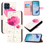 Custodia per telefono in pelle con flip orizzontale con pittura 3D, For Samsung Galaxy M54 5G Global / F54 5G, For Samsung Galaxy M14 5G Global, For Samsung Galaxy M53 5G