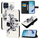 Custodia per telefono in pelle con flip orizzontale con pittura 3D, For Samsung Galaxy M54 5G Global / F54 5G, For Samsung Galaxy M14 5G Global, For Samsung Galaxy M53 5G