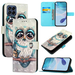Custodia per telefono in pelle con flip orizzontale con pittura 3D, For Samsung Galaxy M54 5G Global / F54 5G, For Samsung Galaxy M14 5G Global, For Samsung Galaxy M53 5G