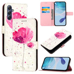 Custodia per telefono in pelle con flip orizzontale con pittura 3D, For Samsung Galaxy M54 5G Global / F54 5G, For Samsung Galaxy M14 5G Global, For Samsung Galaxy M53 5G