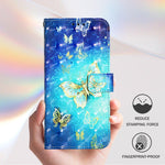 Custodia per telefono in pelle con flip orizzontale con pittura 3D, For Samsung Galaxy M56 5G, For Samsung Galaxy M35, For Samsung Galaxy M34 5G / F34 5G