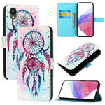 Custodia per telefono in pelle con vibrazione orizzontale con pittura 3D, For Samsung Galaxy A24 4G, For Samsung Galaxy A04 Core / A03 Core, For Samsung Galaxy A04e / F04 / M04