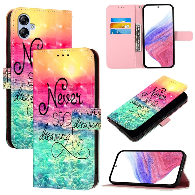 Custodia per telefono in pelle con vibrazione orizzontale con pittura 3D, For Samsung Galaxy A24 4G, For Samsung Galaxy A04 Core / A03 Core, For Samsung Galaxy A04e / F04 / M04