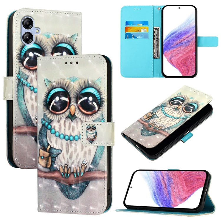 Custodia per telefono in pelle con vibrazione orizzontale con pittura 3D, For Samsung Galaxy A24 4G, For Samsung Galaxy A04 Core / A03 Core, For Samsung Galaxy A04e / F04 / M04