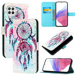 Custodia per telefono in pelle con vibrazione orizzontale con pittura 3D, For Samsung Galaxy A03 164mm, For Samsung Galaxy A03 166mm, For Samsung Galaxy A22 4G