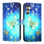 Custodia per telefono in pelle con vibrazione orizzontale con pittura 3D, For Samsung Galaxy A24 4G, For Samsung Galaxy A04 Core / A03 Core, For Samsung Galaxy A04e / F04 / M04