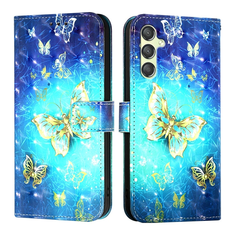 Custodia per telefono in pelle con vibrazione orizzontale con pittura 3D, For Samsung Galaxy A24 4G, For Samsung Galaxy A04 Core / A03 Core, For Samsung Galaxy A04e / F04 / M04