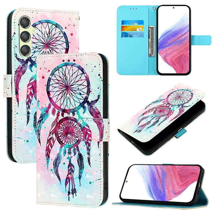Custodia per telefono in pelle con vibrazione orizzontale con pittura 3D, For Samsung Galaxy A24 4G, For Samsung Galaxy A04 Core / A03 Core, For Samsung Galaxy A04e / F04 / M04