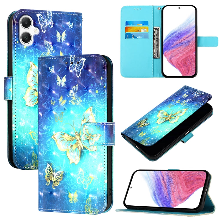 Custodia per telefono in pelle con vibrazione orizzontale con pittura 3D, For Samsung Galaxy A36 5G, For Samsung Galaxy A16 5G, For Samsung Galaxy A06 4G