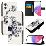 Custodia per telefono in pelle con vibrazione orizzontale con pittura 3D, For Samsung Galaxy A36 5G, For Samsung Galaxy A16 5G, For Samsung Galaxy A06 4G
