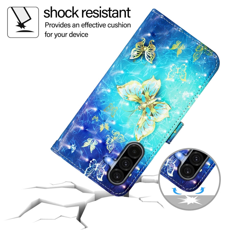 Custodia per telefono in pelle con vibrazione orizzontale con pittura 3D, For Samsung Galaxy A36 5G, For Samsung Galaxy A16 5G, For Samsung Galaxy A06 4G
