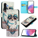 Custodia per telefono in pelle con vibrazione orizzontale con pittura 3D, For Samsung Galaxy A27 5G, For Samsung Galaxy A56 5G, For Samsung Galaxy A26 5G
