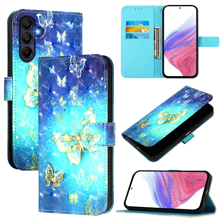 Custodia per telefono in pelle con vibrazione orizzontale con pittura 3D, For Samsung Galaxy A27 5G, For Samsung Galaxy A56 5G, For Samsung Galaxy A26 5G