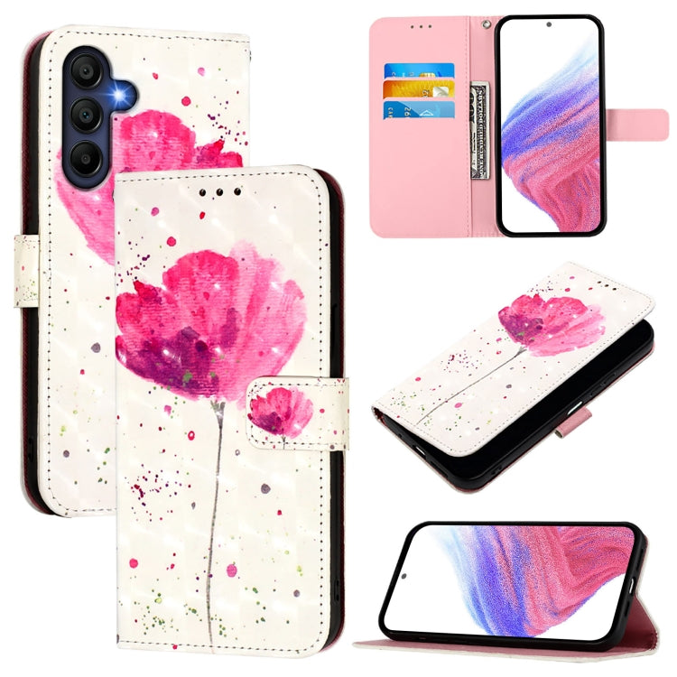 Custodia per telefono in pelle con vibrazione orizzontale con pittura 3D, For Samsung Galaxy A27 5G, For Samsung Galaxy A56 5G, For Samsung Galaxy A26 5G