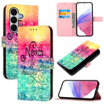 Custodia per telefono in pelle con vibrazione orizzontale con pittura 3D, For Samsung Galaxy A27 5G, For Samsung Galaxy A56 5G, For Samsung Galaxy A26 5G