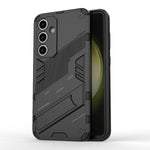 Custodia per telefono antiurto Punk Armor 2 in 1 PC + TPU con supporto invisibile, For Samsung Galaxy S25+ 5G, For Samsung Galaxy S25 Ultra 5G, For Samsung Galaxy S24 FE 5G