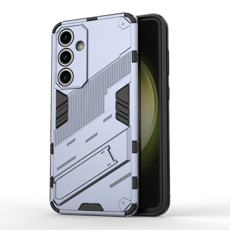 Custodia per telefono antiurto Punk Armor 2 in 1 PC + TPU con supporto invisibile, For Samsung Galaxy S25+ 5G, For Samsung Galaxy S25 Ultra 5G, For Samsung Galaxy S24 FE 5G