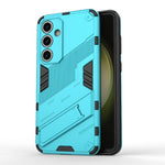Custodia per telefono antiurto Punk Armor 2 in 1 PC + TPU con supporto invisibile, For Samsung Galaxy S25+ 5G, For Samsung Galaxy S25 Ultra 5G, For Samsung Galaxy S24 FE 5G