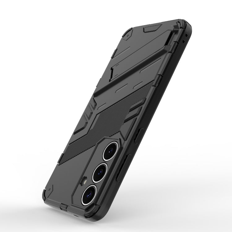 Custodia per telefono antiurto Punk Armor 2 in 1 PC + TPU con supporto invisibile, For Samsung Galaxy S25+ 5G, For Samsung Galaxy S25 Ultra 5G, For Samsung Galaxy S24 FE 5G