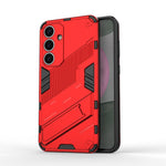 Custodia per telefono antiurto Punk Armor 2 in 1 PC + TPU con supporto invisibile, For Samsung Galaxy S25+ 5G, For Samsung Galaxy S25 Ultra 5G, For Samsung Galaxy S24 FE 5G