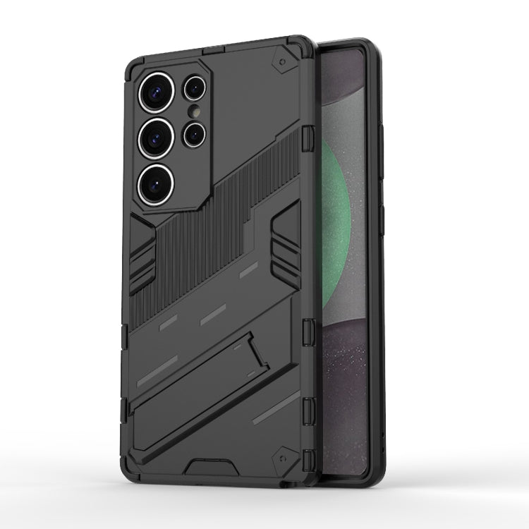 Custodia per telefono antiurto Punk Armor 2 in 1 PC + TPU con supporto invisibile, For Samsung Galaxy S25+ 5G, For Samsung Galaxy S25 Ultra 5G, For Samsung Galaxy S24 FE 5G
