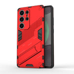 Custodia per telefono antiurto Punk Armor 2 in 1 PC + TPU con supporto invisibile, For Samsung Galaxy S25+ 5G, For Samsung Galaxy S25 Ultra 5G, For Samsung Galaxy S24 FE 5G