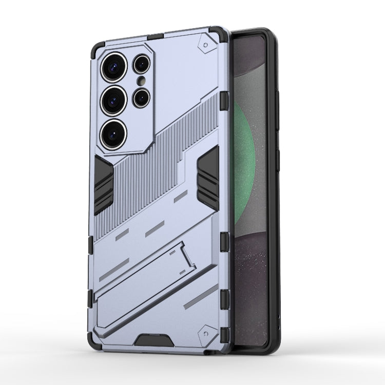 Custodia per telefono antiurto Punk Armor 2 in 1 PC + TPU con supporto invisibile, For Samsung Galaxy S25+ 5G, For Samsung Galaxy S25 Ultra 5G, For Samsung Galaxy S24 FE 5G