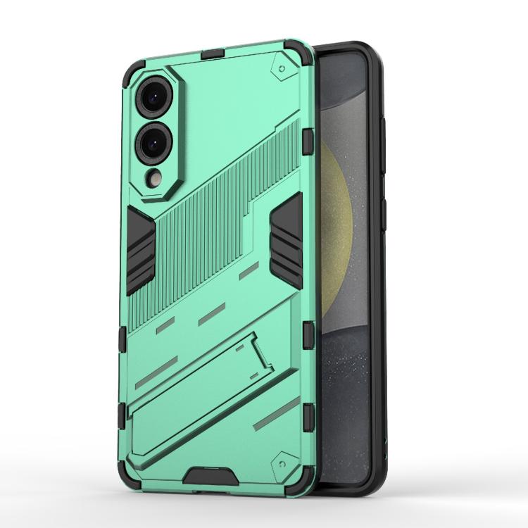 Custodia per telefono antiurto Punk Armor 2 in 1 PC + TPU con supporto invisibile, For Samsung Galaxy S26 5G, For Samsung Galaxy S25 Edge 5G, For Samsung Galaxy S25 5G