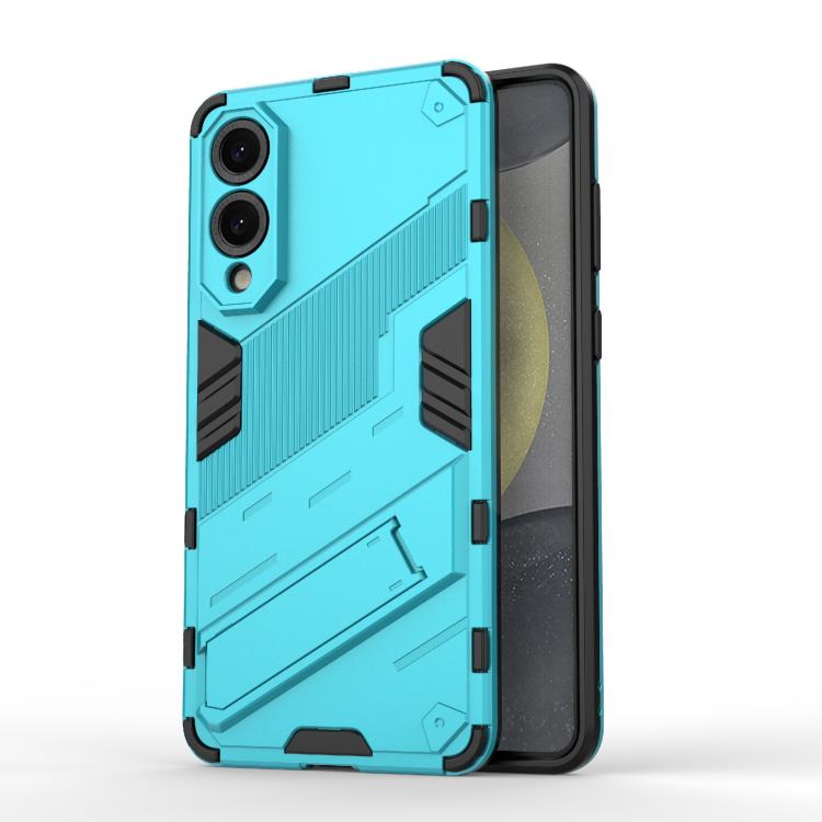 Custodia per telefono antiurto Punk Armor 2 in 1 PC + TPU con supporto invisibile, For Samsung Galaxy S26 5G, For Samsung Galaxy S25 Edge 5G, For Samsung Galaxy S25 5G