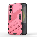 Custodia per telefono antiurto Punk Armor 2 in 1 PC + TPU con supporto invisibile, For Samsung Galaxy S26 5G, For Samsung Galaxy S25 Edge 5G, For Samsung Galaxy S25 5G