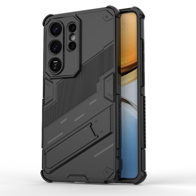 Custodia per telefono antiurto Punk Armor 2 in 1 PC + TPU con supporto invisibile, For Samsung Galaxy S26+ 5G, For Samsung Galaxy S26 Edge 5G, For Samsung Galaxy S26 Ultra 5G