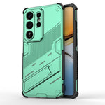 Custodia per telefono antiurto Punk Armor 2 in 1 PC + TPU con supporto invisibile, For Samsung Galaxy S26+ 5G, For Samsung Galaxy S26 Edge 5G, For Samsung Galaxy S26 Ultra 5G