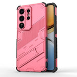 Custodia per telefono antiurto Punk Armor 2 in 1 PC + TPU con supporto invisibile, For Samsung Galaxy S26+ 5G, For Samsung Galaxy S26 Edge 5G, For Samsung Galaxy S26 Ultra 5G