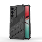 Custodia per telefono antiurto Punk Armor 2 in 1 PC + TPU con supporto invisibile, For Samsung Galaxy S26 5G, For Samsung Galaxy S25 Edge 5G, For Samsung Galaxy S25 5G