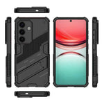 Custodia per telefono antiurto Punk Armor 2 in 1 PC + TPU con supporto invisibile, For Samsung Galaxy S26 5G, For Samsung Galaxy S25 Edge 5G, For Samsung Galaxy S25 5G